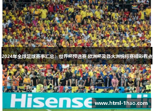 2024年全球足球赛事汇总：世界杯预选赛 欧洲杯及各大洲锦标赛精彩看点