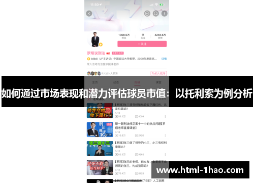 如何通过市场表现和潜力评估球员市值：以托利索为例分析
